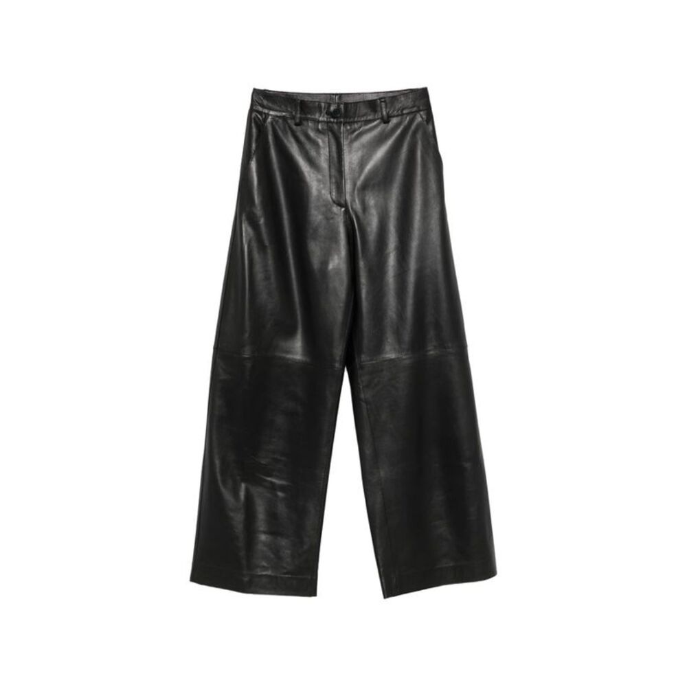 Parosh Women Leather Trousers